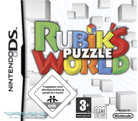 RUBIKS PUZZLE WORLD ZAUBERWRFEL Nintendo DS NEU/OVP