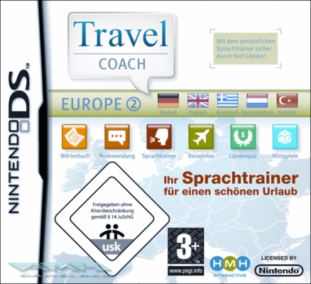 TRAVEL COACH EUROPE 2 EUROPA - SPRACHTRAINER DS NEU/OVP