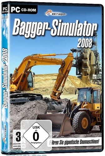 BAGGER-SIMULATOR 2008 für PC NEU/OVP