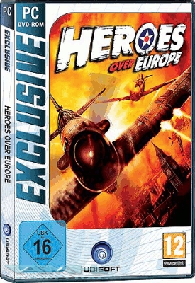 Heroes Over Europe Flugzeug Luftschlacht Game für Pc Neu Ovp