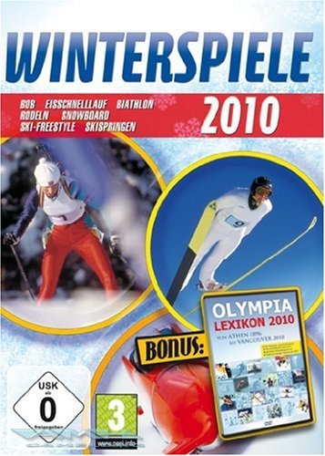 Winterspiele 2010 Wintersport und Olympia Lexikon Game für Pc Neu Ovp
