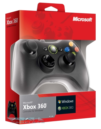 Original Microsoft Kabelgebunden Wired Usb Controller Pad Xbox 360 und PC Neu