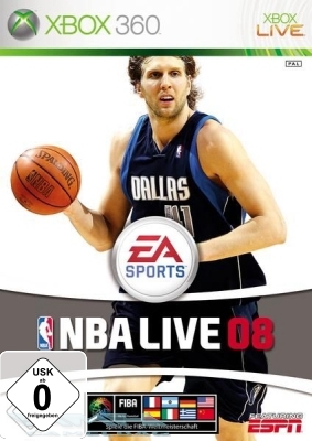 NBA LIVE 08 - BASKETBALL für XBOX 360 NEU/OVP
