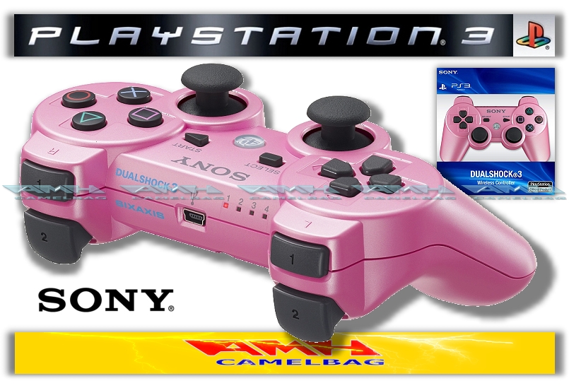 ORIGINAL SONY DUALSHOCK 3 CONTROLLER PINK PS3 NEU/OVP 0711719990161 