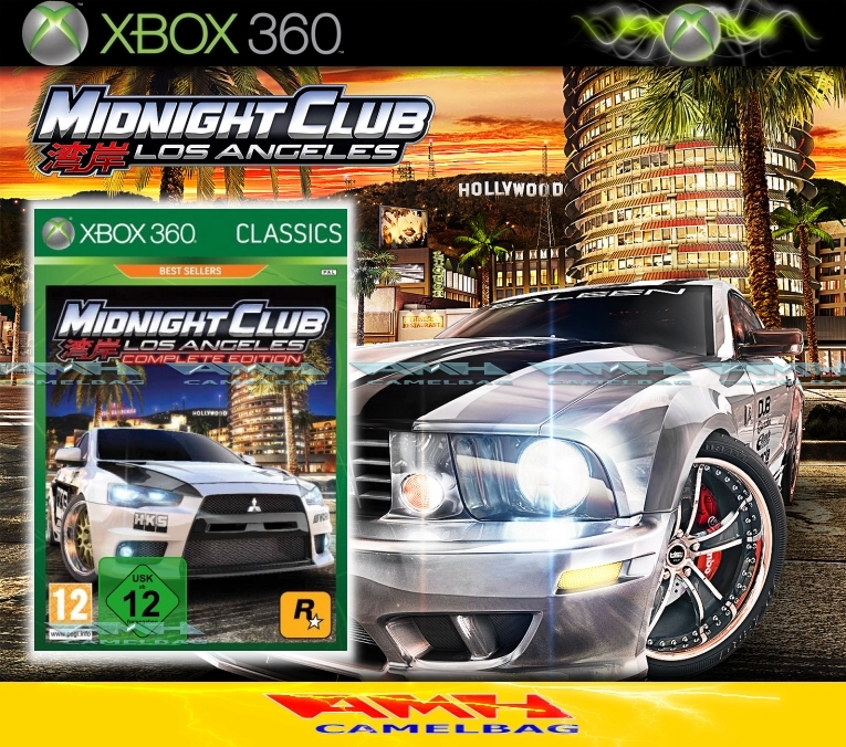 MIDNIGHT CLUB LOS ANGELES COMPLETE EDITION XBOX 360 NEU